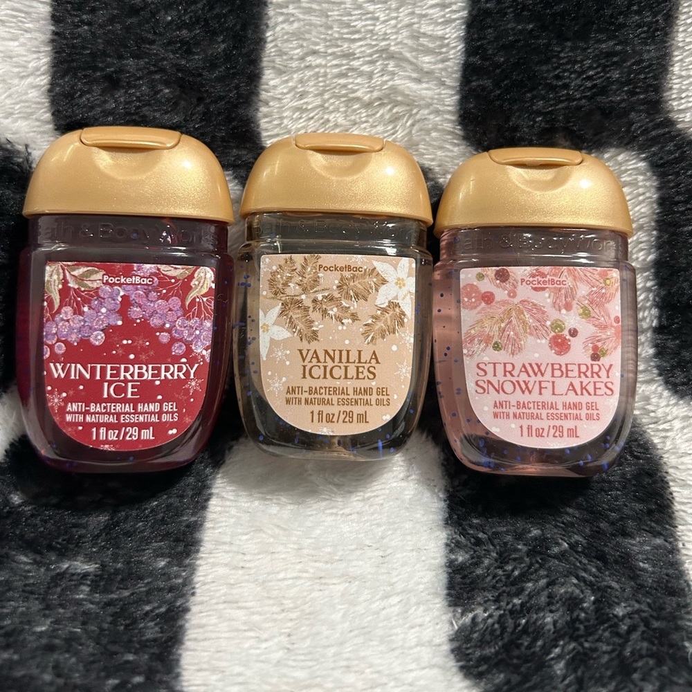 Bath & Body Works 1Fl oz Hand Sanitizers 3 Pack